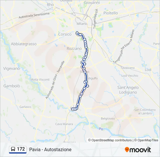172  Line Map