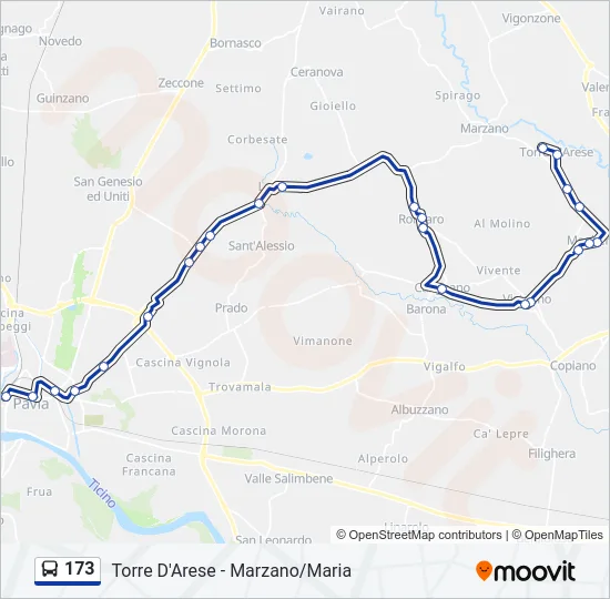 173  Line Map