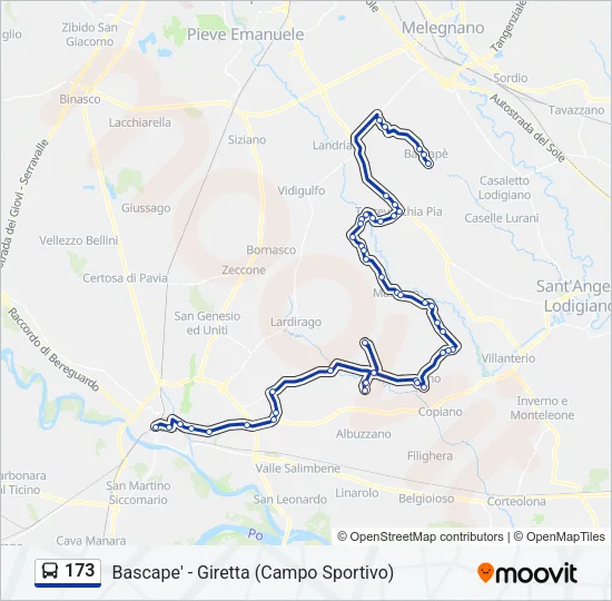 173  Line Map