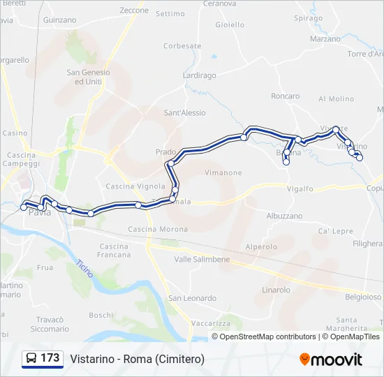 173  Line Map