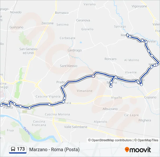 173  Line Map