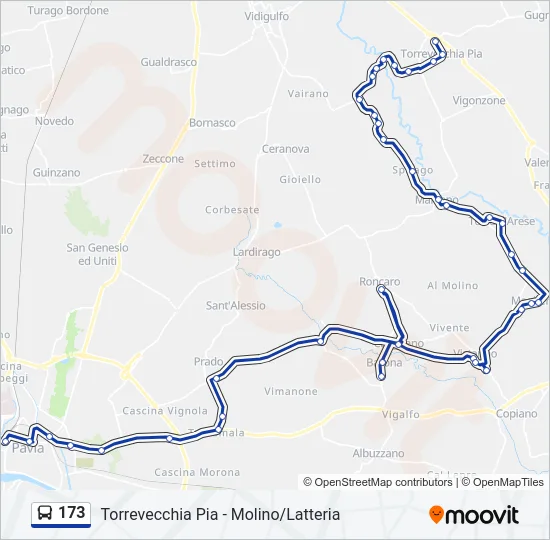173  Line Map