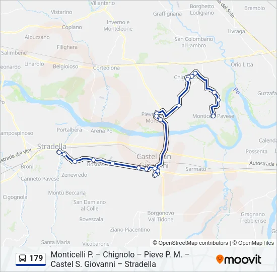 179  Line Map