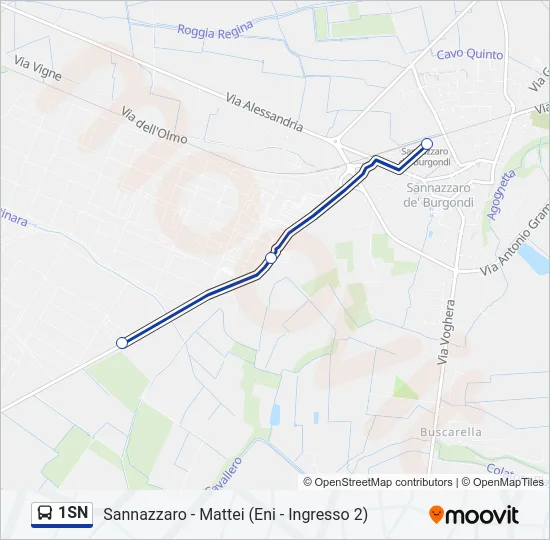1SN  Line Map
