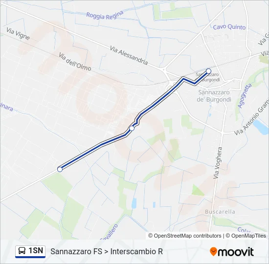 1SN  Line Map