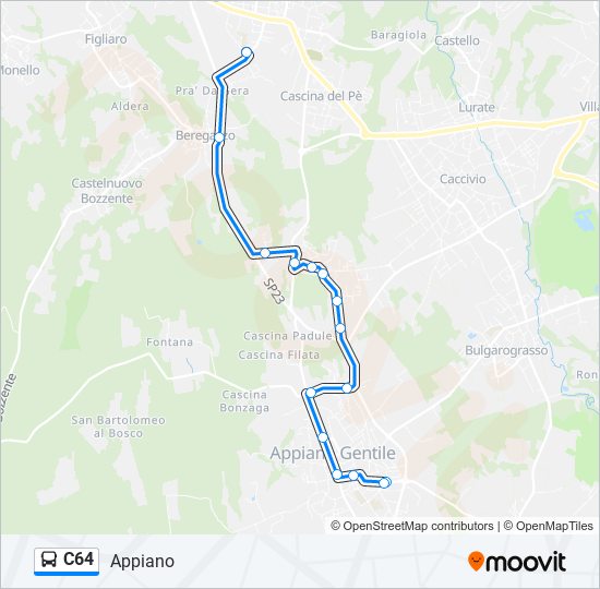 C64 bus Line Map