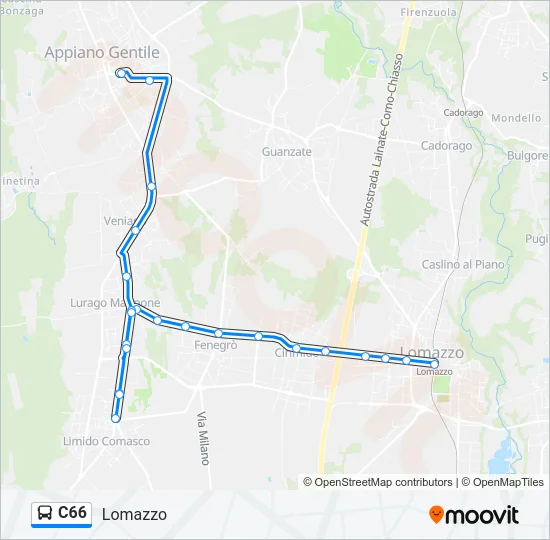 C66  Line Map