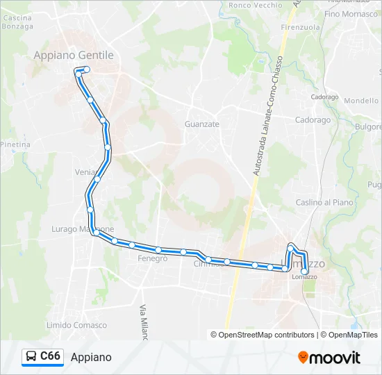 C66  Line Map