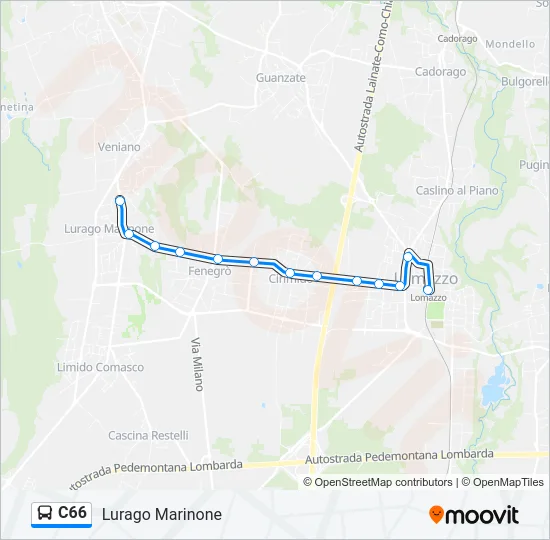 C66  Line Map