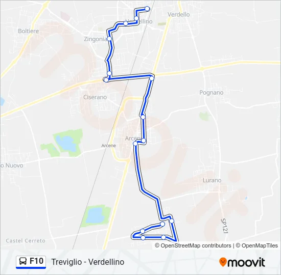 F10 Bus Line Map