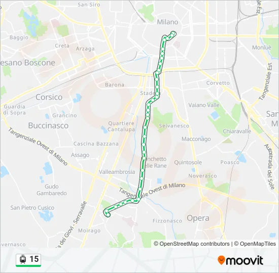 15 Light Rail Line Map