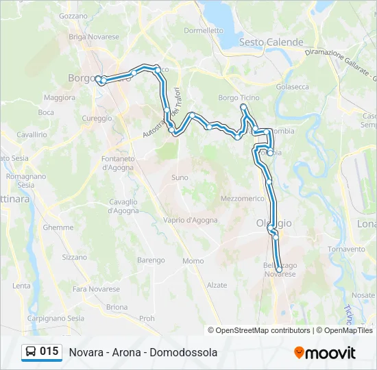 015 Bus Line Map