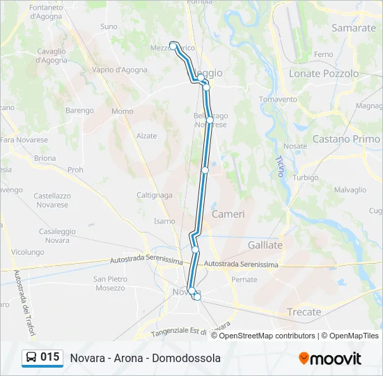 015 Bus Line Map