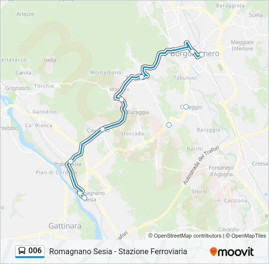 006 Bus Line Map