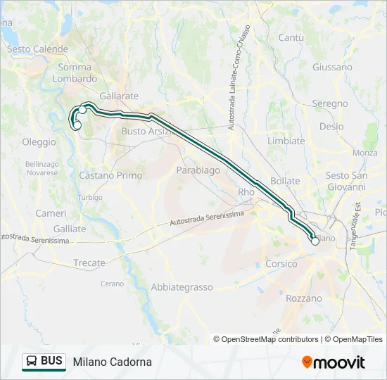 BUS  Line Map