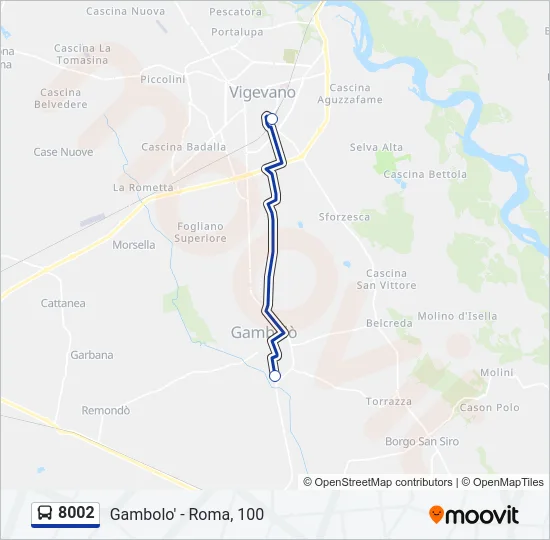 8002  Line Map