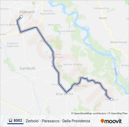 8002  Line Map