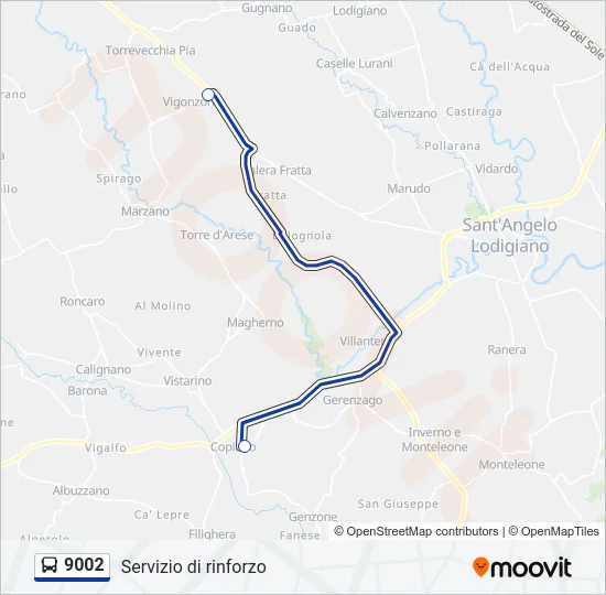 9002  Line Map