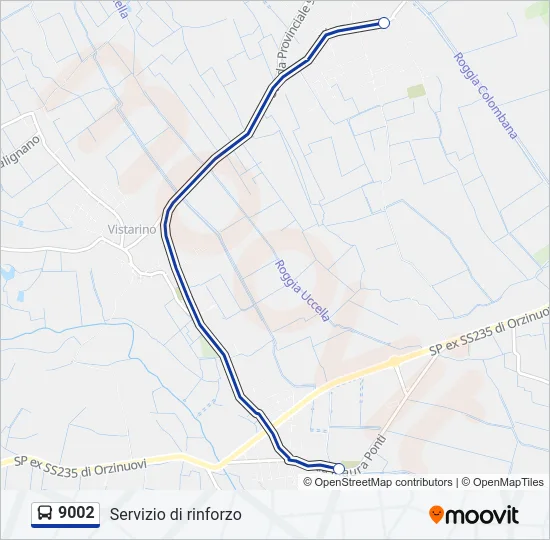 9002  Line Map