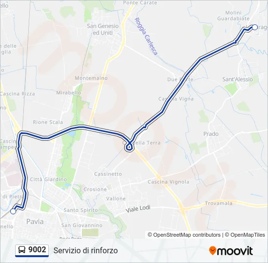 9002  Line Map