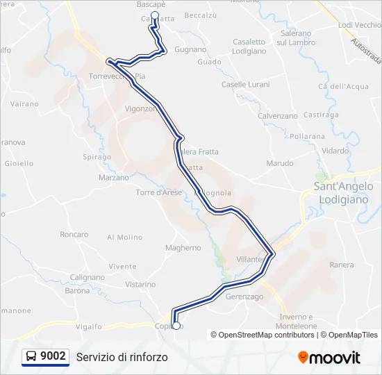 9002  Line Map