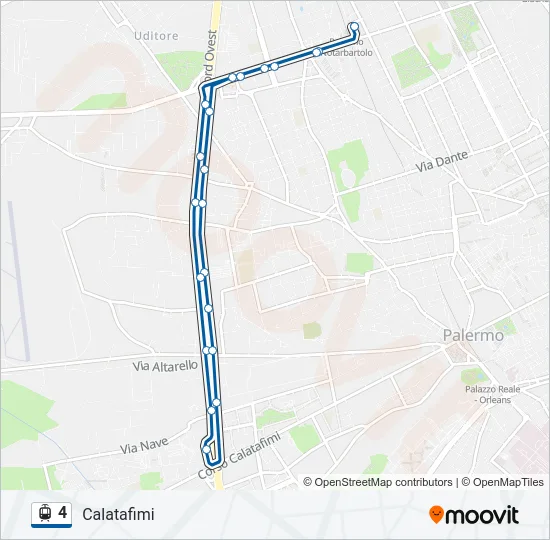 4 Light Rail Line Map