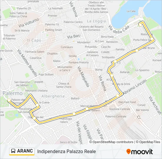 ARANC Bus Line Map