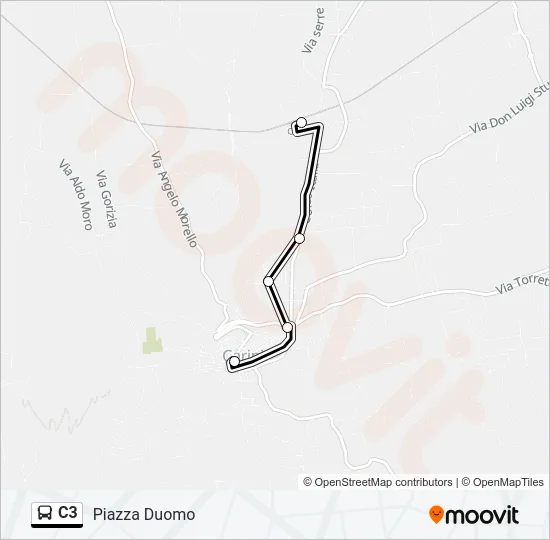 C3 Bus Line Map