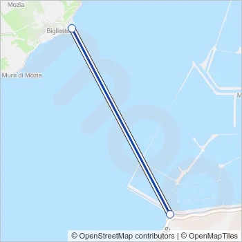 A&P Ferry Line Map
