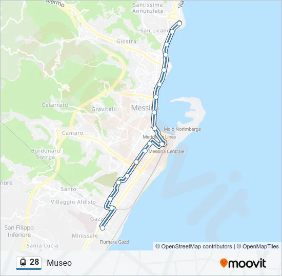 28 Light Rail Line Map