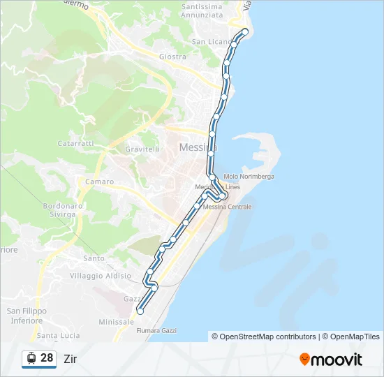 28 Light Rail Line Map