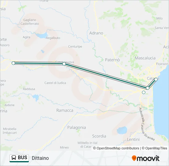 BUS Line Map