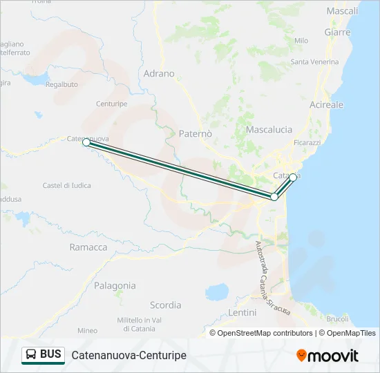 BUS Line Map