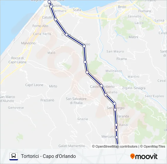 MAGISTRO Bus Line Map