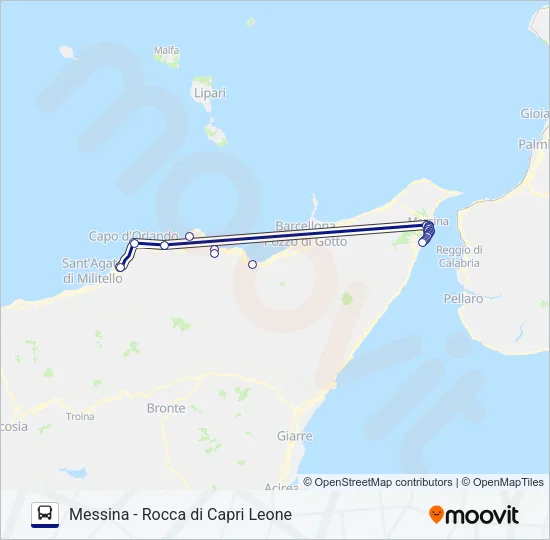 MAGISTRO Bus Line Map