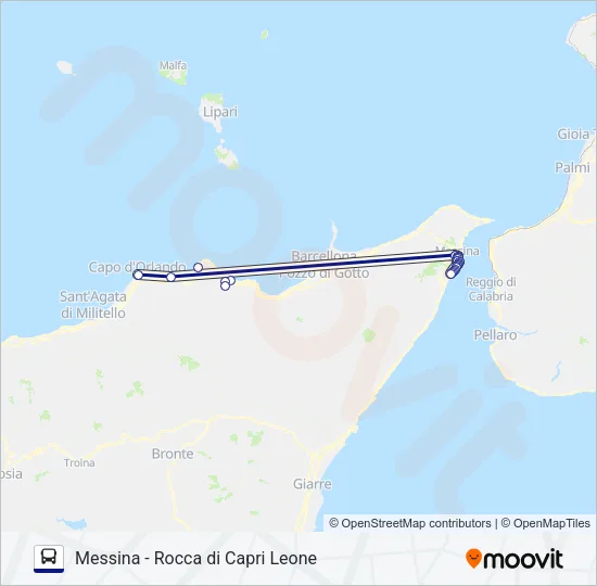 MAGISTRO Bus Line Map