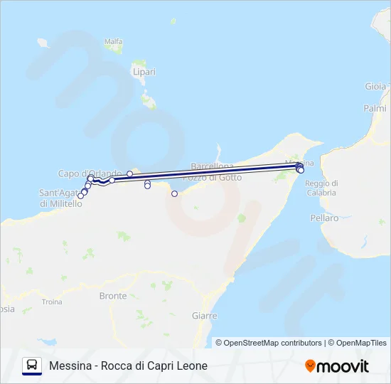 MAGISTRO Bus Line Map
