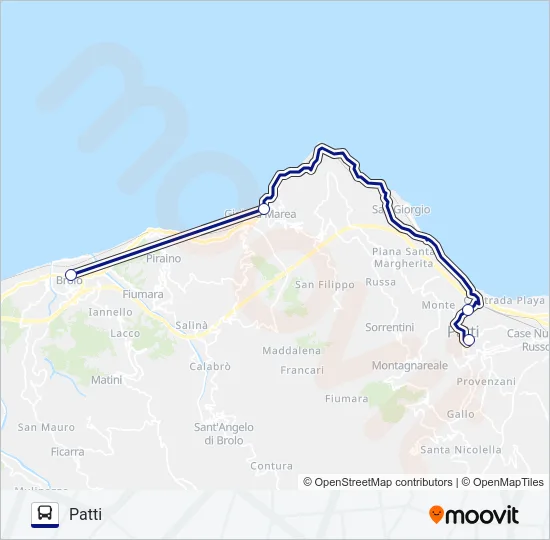 MAGISTRO Bus Line Map