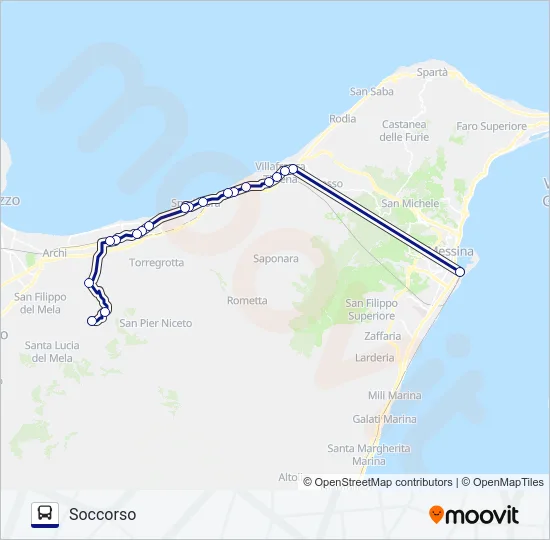 MAGISTRO Bus Line Map