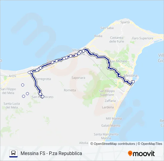 MAGISTRO Bus Line Map