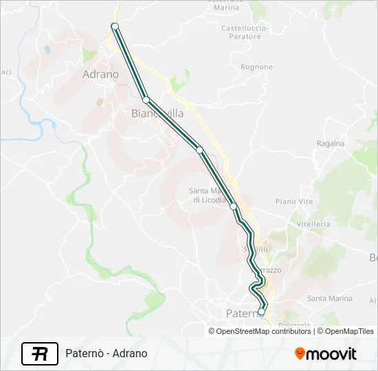 R Train Line Map