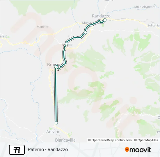 R Train Line Map