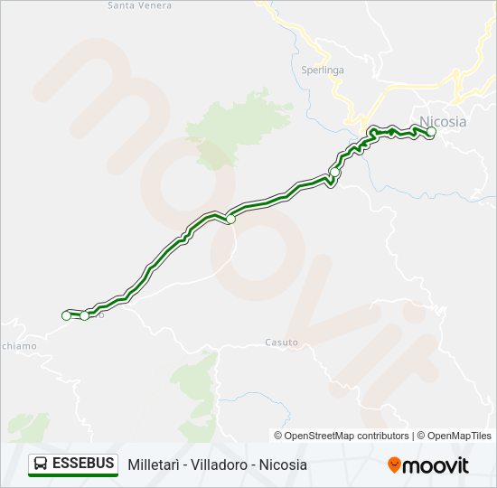 ESSEBUS Bus Line Map