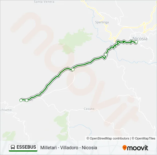 ESSEBUS Bus Line Map