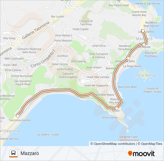 TAO-LINK Bus Line Map