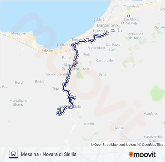 MAGISTRO Bus Line Map