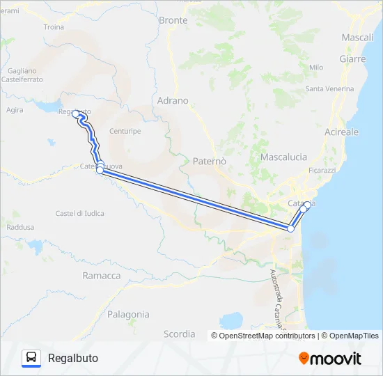 INTERBUS Bus Line Map