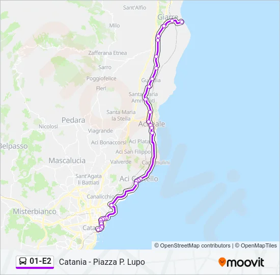 01-E2 Bus Line Map