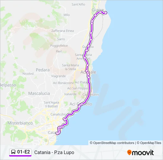 01-E2 Bus Line Map