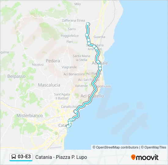 03-E3 Bus Line Map